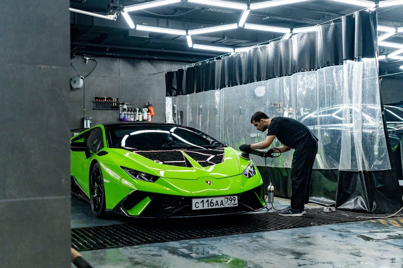 Полировка Lamborghini